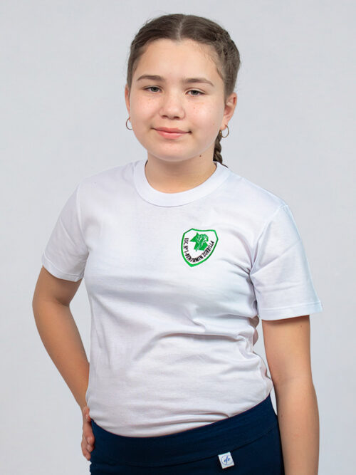Remera Manga Corta con Bordado Colegio Benjamín Zorrilla