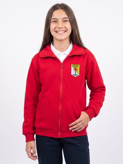 Campera de Abrigo con Frisa Colegio Don Orione – Rojo