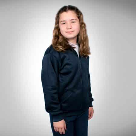 Campera Deportiva de Frisa Liviana Escolar
