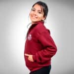 Campera con Frisa Colegio Héroes del Atlántico Sur - EES Nº 45 – Bordo