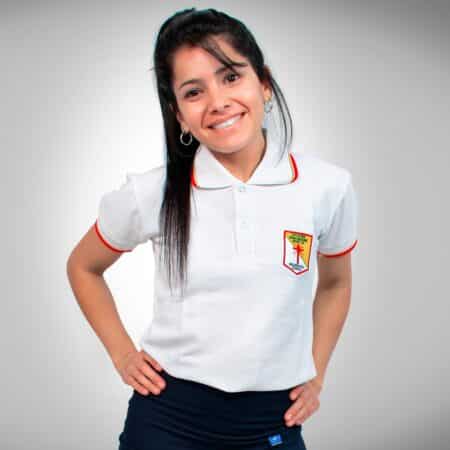 Chomba Manga Corta Colegio Don Orione con Bordado Oficial