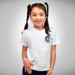 Remera Manga Corta Escuela Raúl Basilio Díaz con Bordado Oficial