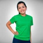 Remera Lisa de Algodón Manga Corta Varios Colores