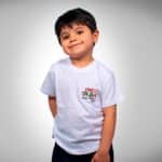 Remera de Jardín Mundo de Colores con Bordado Institucional