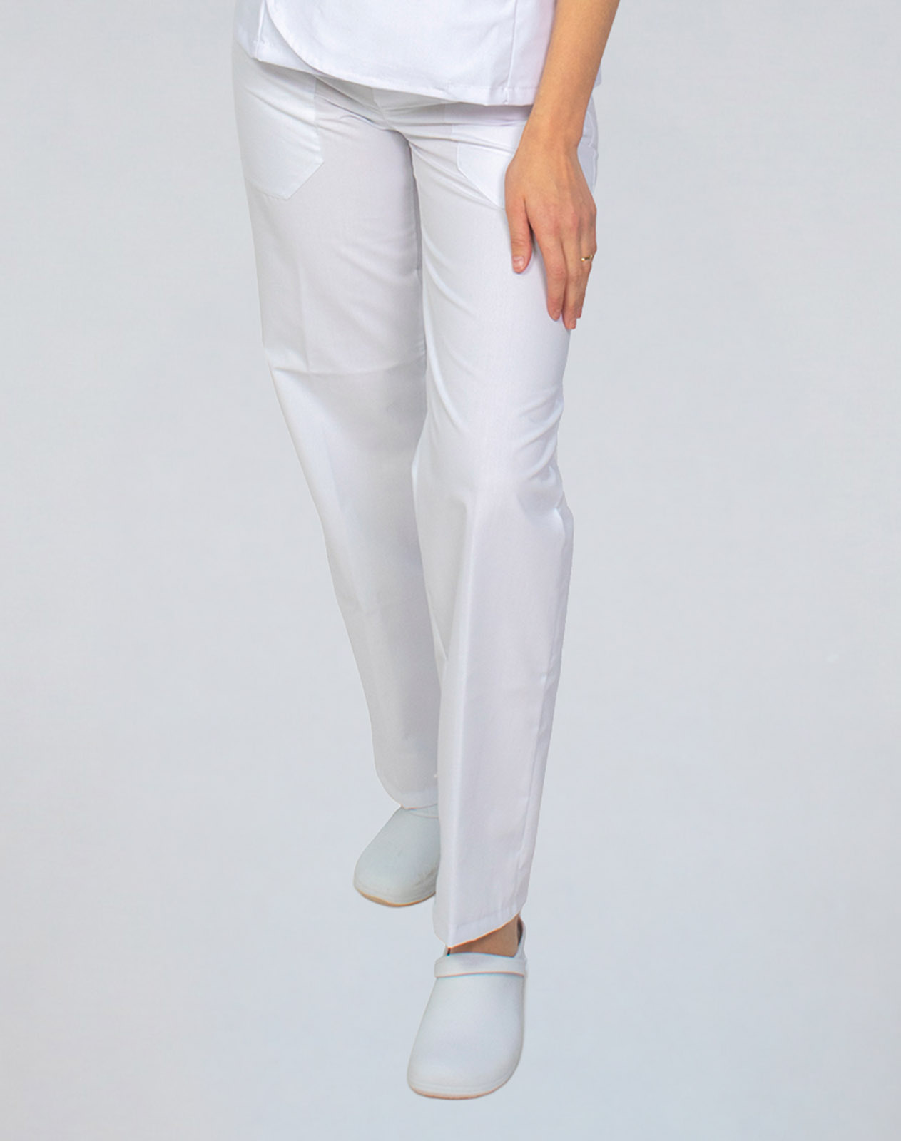 Pantalón Náutico Blanco para Ambo