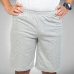 BEE 21 BERMUDA DEPORTIVA GRIS MELANGE 1