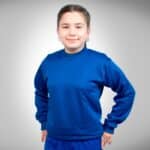 BUA Buzo Liso Clasico Azul Marino 1