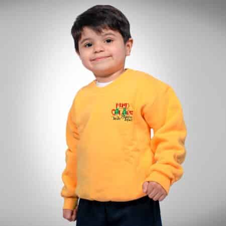 Buzo Frisado Jardín Mundo de Colores - Uniforme Oficial