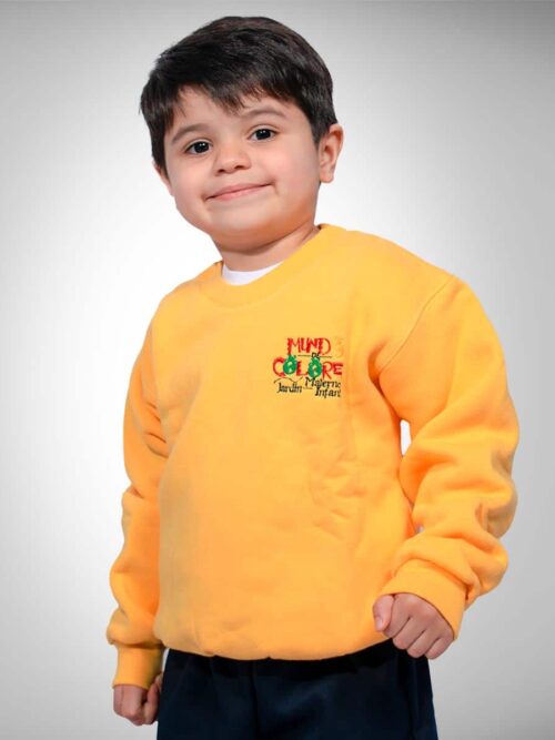 Buzo Frisado Jardín Mundo de Colores - Uniforme Oficial