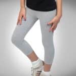 Calza Pescador Escolar Gris Melange – Algodón con Lycra