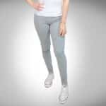 Calza Larga Chupín Escolar Gris Melange – Algodón con Lycra
