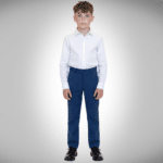 PANTALÓN DE VESTIR AZUL MARINO