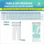 PANTALÓN DE VESTIR AZUL MARINO