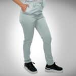 PVD1 PANT VEST GABARD. D° SKINNY GRIS MEDIO 1