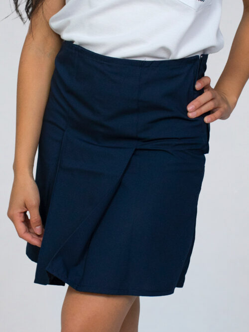 Pollera Colegio María Auxiliadora Azul Marino en Tela Arciel
