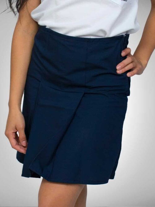 Pollera Colegio María Auxiliadora Azul Marino en Tela Arciel