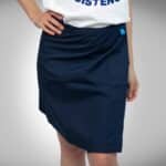 Pollera de Gimnasia Escolar en Tela Arciel