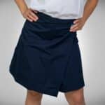 Pollera Pantalón Escolar Azul Marino en Tela Arciel