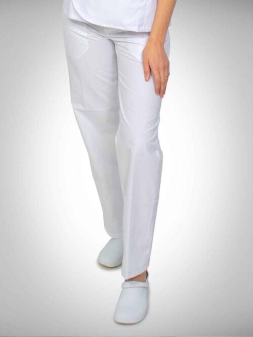 Pantalón de Ambo Náutico Chupín Blanco