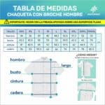 QCA2 CHAQ C BROCHE HOMBRE CUELLO MAO CELESTE 1