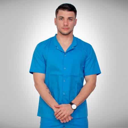 Chaqueta de Ambo para Hombre en Tela Arciel Cuello Mao