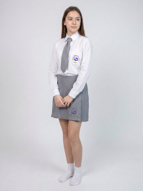 Camisa Escolar Manga Larga Universidad Popular (UP) – Secundaria