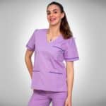 QCF CHAQ UNISEX CUELLO V LILA 1