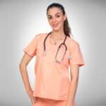 QCF CHAQ UNISEX CUELLO V LILA 1