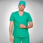 QCF CHAQ UNISEX CUELLO V LILA 1