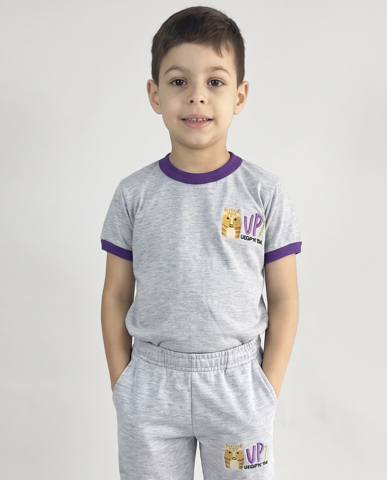 Remera de Jardín UPI UEGP N° 114 con Bordado Institucional