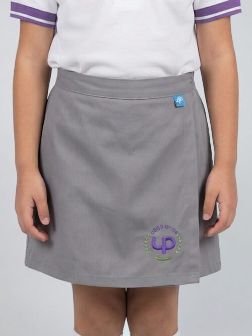 Pollera Short Con Tapa Colegio Up Primaria