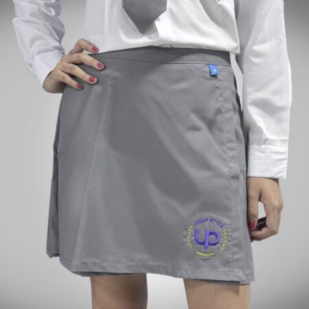 Pollera Short Con Tapa Colegio Up Secundaria