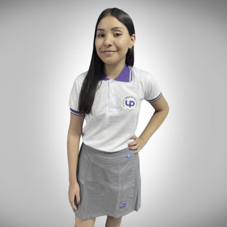 Pollera Short Con Tapa Colegio Up Primaria