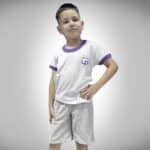 Remera Blanca UP N° 114 con Identificación Oficial