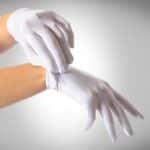Guantes Escolares Blancos