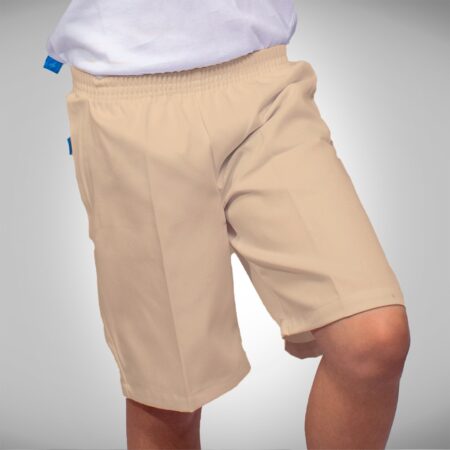 Short Escolar con Cintura Elástica- Confort y Movilidad