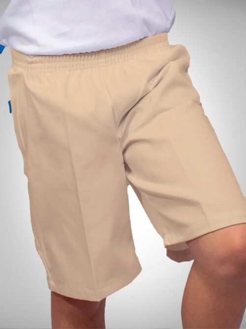Short Escolar con Cintura Elástica- Confort y Movilidad