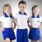Chomba Manga Corta Colegio S.O.M.O.S. Nivel Inicial con Bordado