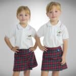 Pollera Short Con Tapa Escolar Colegio Piacentini