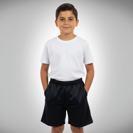 Short Deportivo Liviano Azul Marino para Educación Física