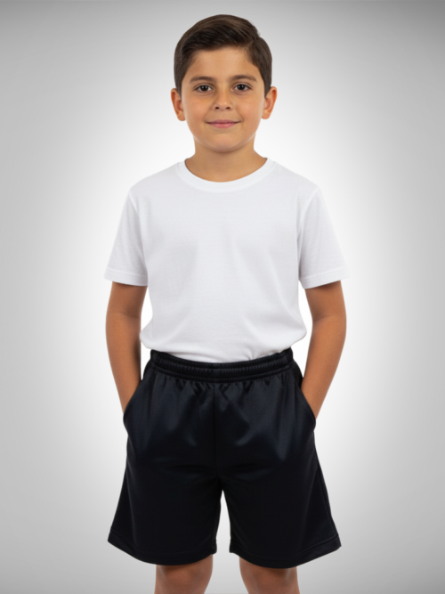 Short Deportivo Liviano Azul Marino para Educación Física