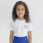 Remera Manga Corta Primaria Colegio S.O.M.O.S con Bordado Oficial