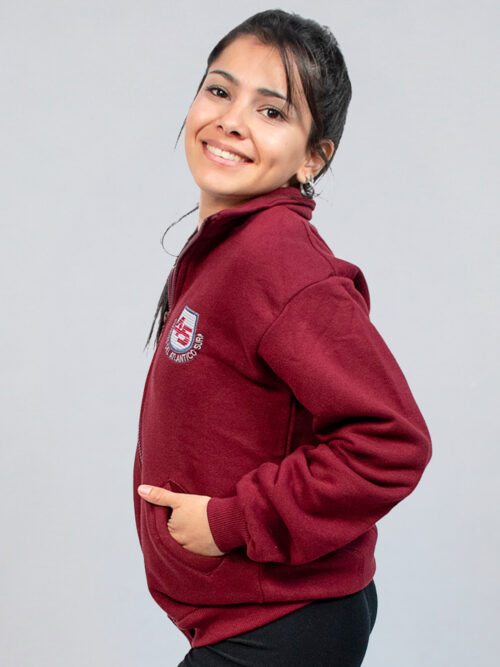 Campera con Frisa Colegio Héroes del Atlántico Sur - EES Nº 45 – Bordo