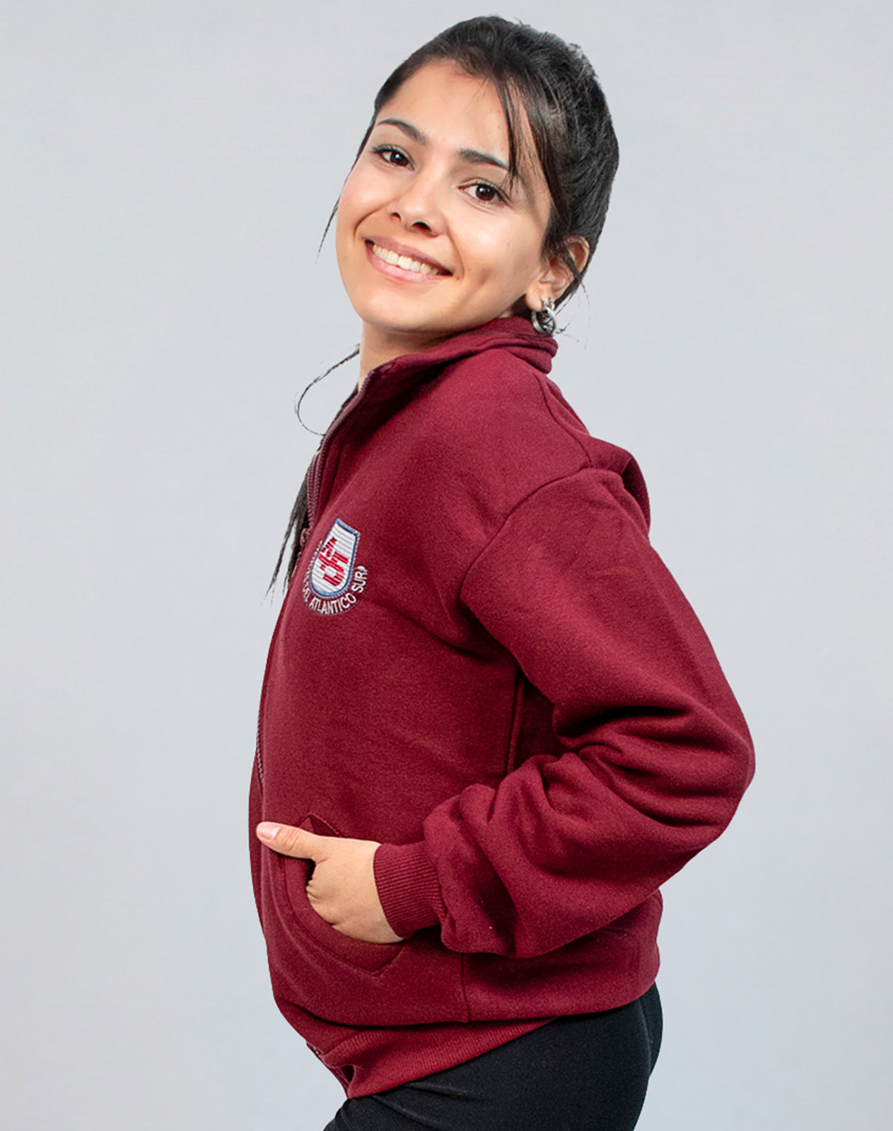 Campera con Frisa Colegio Héroes del Atlántico Sur - EES Nº 45 – Bordo